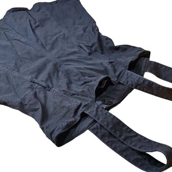 Marissa Webb Black Marine Trench Denim Mini Dress - Picture 6 of 15